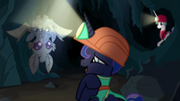 Princess Luna gushing over cave bats S9E13