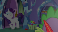 Rarity calling out in the darkness S9E19