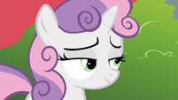 Sweetie Belle smiling S4E15