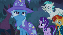 Trixie sniffing the Everfree Forest air S9E11