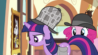 Twilight looking at portrait S2E24