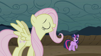 Flutterjerk pretending to laugh S02E02