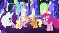 "Then Twilight will be stuck living in a castle that makes her feel... sad!"