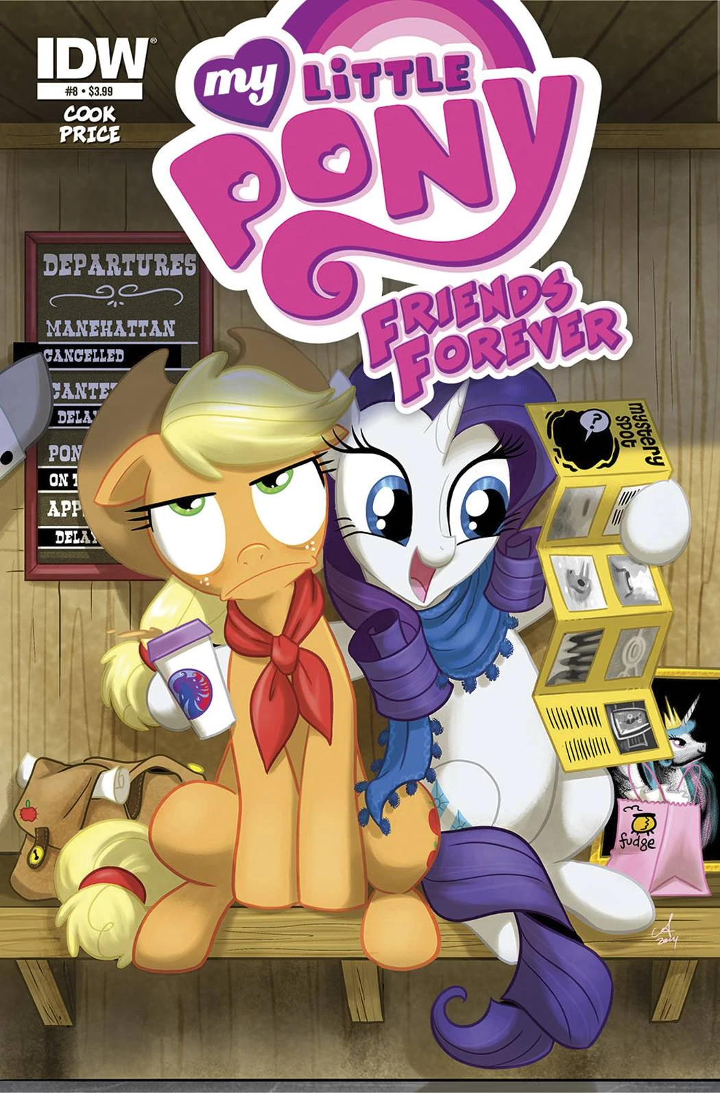 Friends Forever Issue 8 My Little Pony Friendship Is Magic Wiki Fandom Applejack, rainbow dash, pinkie pie, fluttershy and rarity. my little pony friendship is magic wiki