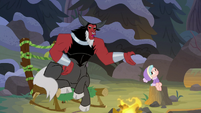 Lord Tirek "was a little excessive" S9E8
