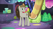Mudbriar in Pinkie Pie's party cave S8E3
