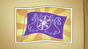 Picture of the Crystal Empire flag S3E01