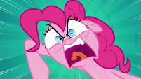 Pinkie Pie challenges Cheese "to a goof off!" S4E12