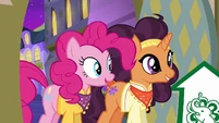 Pinkie and Saffron return to The Tasty Treat S6E12