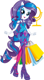 Rarity Rainbow Rocks character bio art