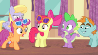 Scootaloo "Even Rainbow Dash?" S4E19