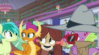 Smolder "trying to do our homework" S8E11