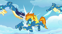 Soarin and Spitfire crash into each other S9E26