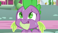 Spike nervously listens to Thorax S7E15