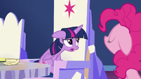 Twilight Sparkle sighing S7E11