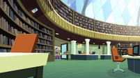 Canterlot High's library- makes the real Canterlot's library look pathetic, right?