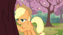 Applejack is losing it.