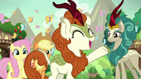 Autumn Blaze singing the song reprise S8E23