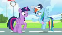 Rainbow Dash "not actually amazingly awesome" S6E24