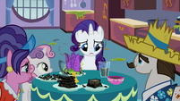 Rarity's family at the breakfast table S2E5
