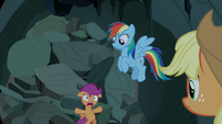 Scootaloo "we can't get out!" S7E16