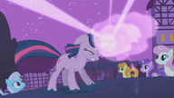 Twilight while sending the Ursa back to its cave S01E06