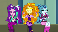 Dazzlings laughing evilly EG2