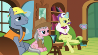 Expert ponies listening to Fluttershy S7E5