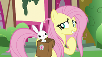 Fluttershy excited to have a tea party S9E18