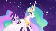 Princess Celestia -that's not true!- S7E10