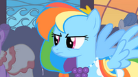 Rainbow Dash angry over being ignored S01E26