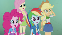 Rarity's friends impressed EG2