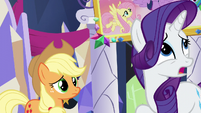 Rarity "it is a little cluttered" S5E3