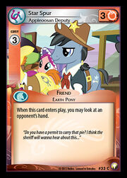 Star Spur, Appleoosan Deputy card MLP CCG.jpg