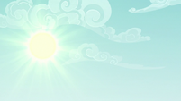 Sun shining bright over Ponyville S6E17