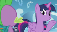 Twilight "his spell just went back a week" S5E25
