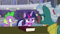 Twilight Sparkle "don't pull any punches" S9E5