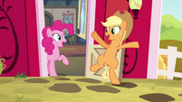 AJ and Pinkie "you're an Apple now!" S4E09