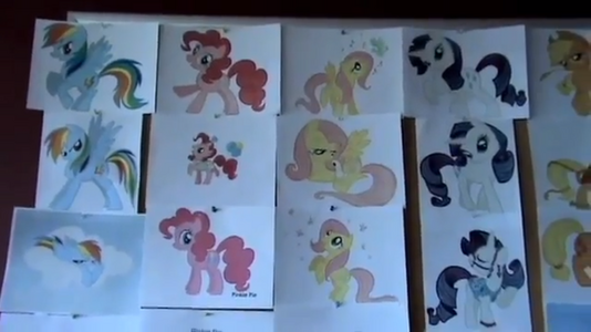 All sketches My Little Pony