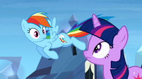 Discussion between Twi and Rainbow Dash S3E12