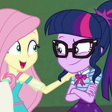 Fluttershy Eg Gallery Forgotten Friendship My Little Pony Friendship Is Magic Wiki Fandom Sunset's become my favourite character in the whole franchise. my little pony friendship is magic wiki