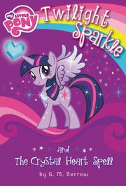 Nueva portada de Twilight Sparkle and the Crystal Heart Spell