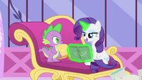 Rarity "there's only one way to find out" S4E23