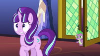 Starlight Glimmer surprised by door sound S5E26