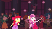Apple Bloom and Sweetie Belle at the Fall Formal EG
