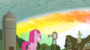 Filly Pinkie sees sonic rainboom S1E23