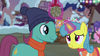 Lemon Hearts and Earth pony with mistletoe S06E08