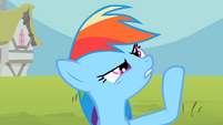 Rainbow Dash somehow S2E8