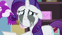 Rarity's mascara starts to run S7E6