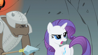 Rarity's you seriously want me to dig face.